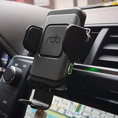 REDBEAN Wireless Car Charger Mount 10W Qi Fast Charging Automatic Clamping Dashboard Air Vent Phone Holder Compatible with iPhone 11 Pro 11 Pro Max XS Max XS XR X 8 8+,Samsung S10 S10+ S9 S9+ S8 S8+