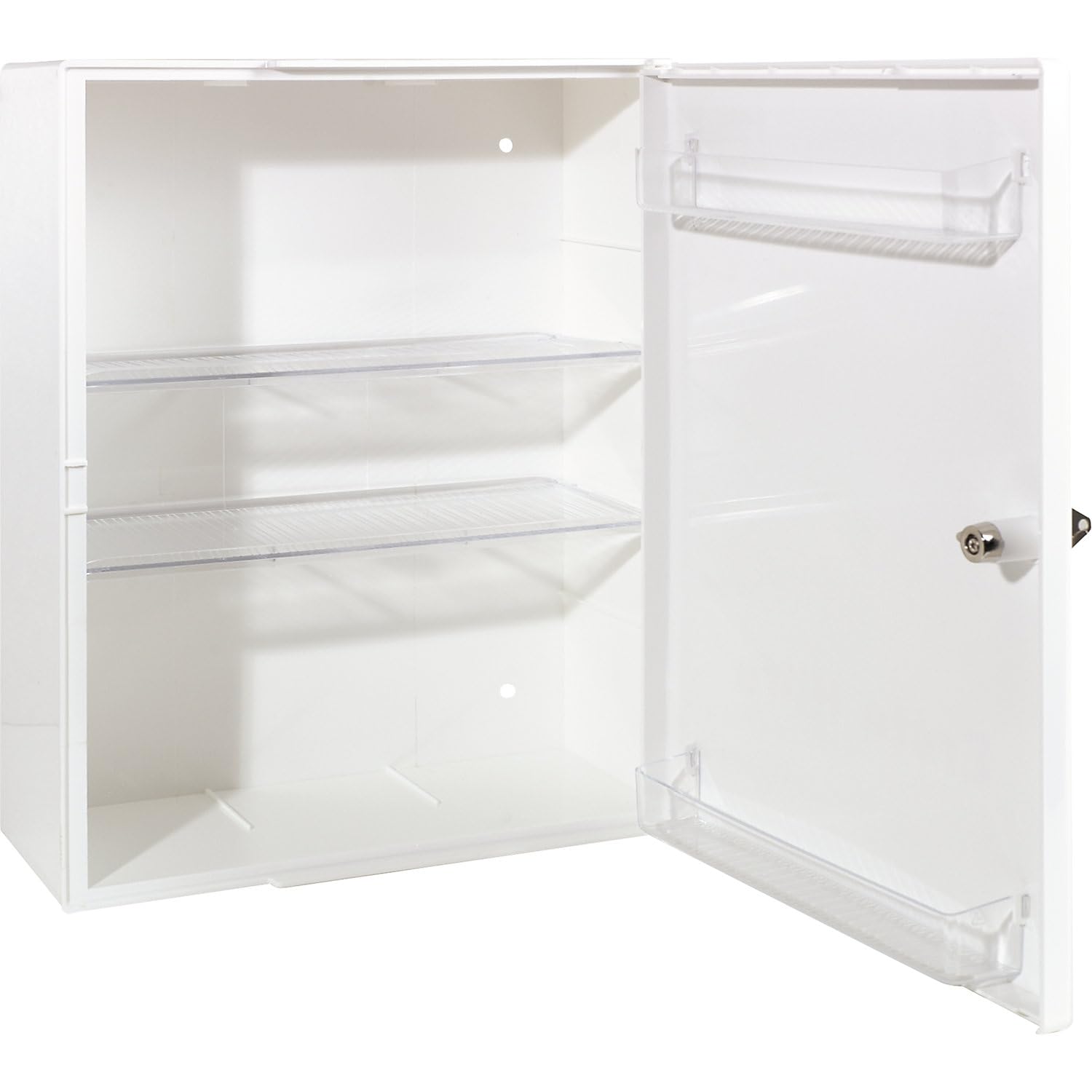 Armario botiquín según DIN 13157, sin contenido, blanco, profundidad 150 mm, H x A 429 x 315 mm.