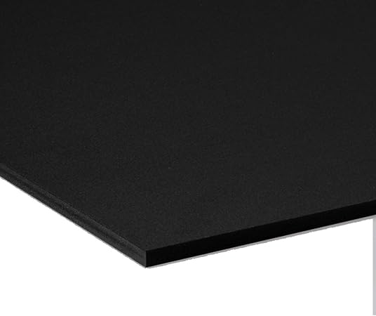 Pannello In PVC Forex Nero - Spessore 5mm 70x100 Cm - Foto 5