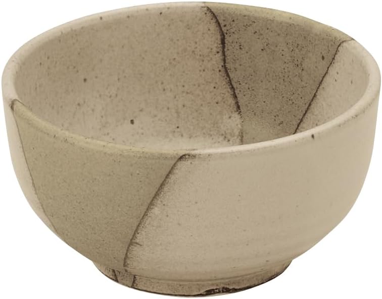 Hanaden Koyo 51567034 Koyo Pottery Furusato Stone Grain 5.0 Bowl Japanese Tableware, Mino Ware, Dishwasher Safe, Made in Japan