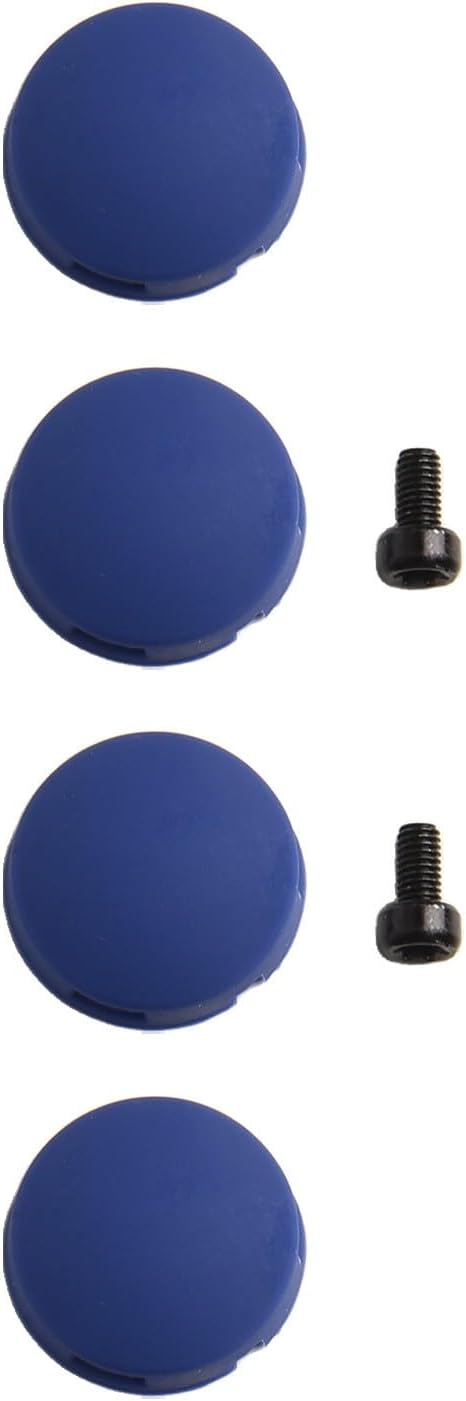Doorbell Button Kits 2 Set with 4 Silicone Covers and 2 Metal Screws, for Ring Doorbell for Pro
