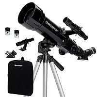Celestron 21035-ADS Kit telescopio rifrattore da viaggio Scope 70 con zaino