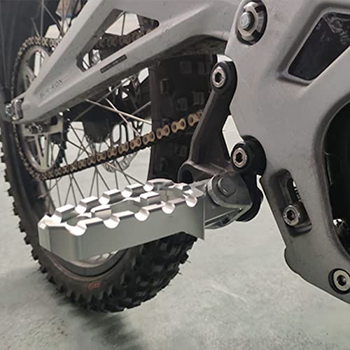 Electrical Motorbike Foot Peg Clamps Sur Ron Foot Pegs Bracket Cnc Billet T6-6061 Aluminum Dirt Bike Foot Rest Clamps For Surron Light Bee Sur-Ron X #TOP4