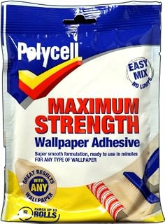 Polycell PLCMSWPA5R Maximum Strength Wallpaper Paste Rolls - 5 Roll