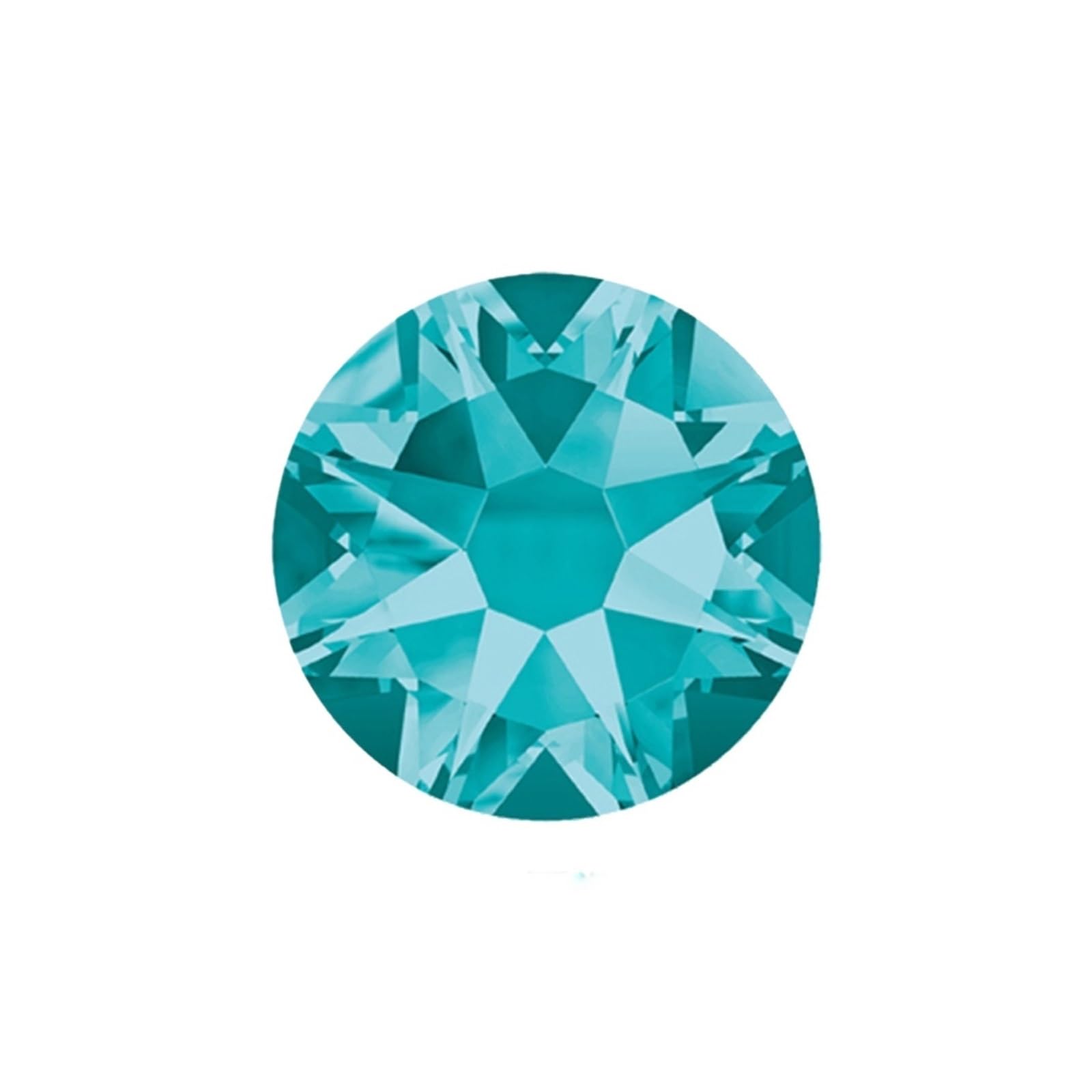 Strass à coller sur les ongles Blue Zircon sans correctif SS30