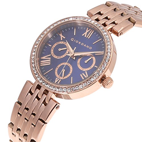 Image of Giordano Multifunction Blue Dial Women's Watch- 2845-44