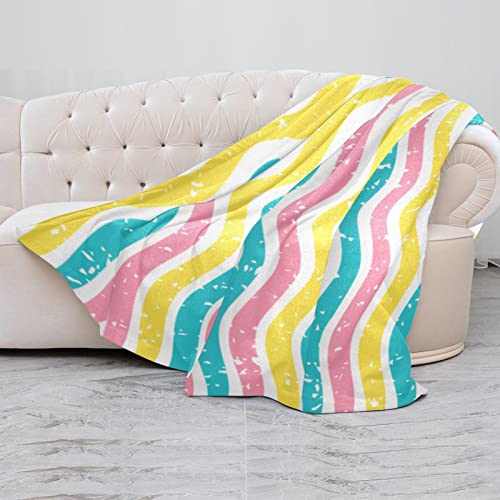 Couverture douce et confortable pour adulte plaid polaire microfibre léger de lit