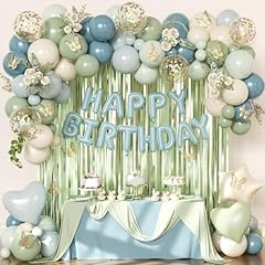 Dusty Blue Sage Green