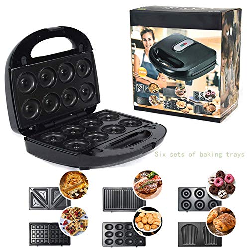 A6 in 1 Haushalt Nuss Maker Nuss Maker Kuchen Maker Donut Maker Waffel Maker Küchengeschenk – Bild 3