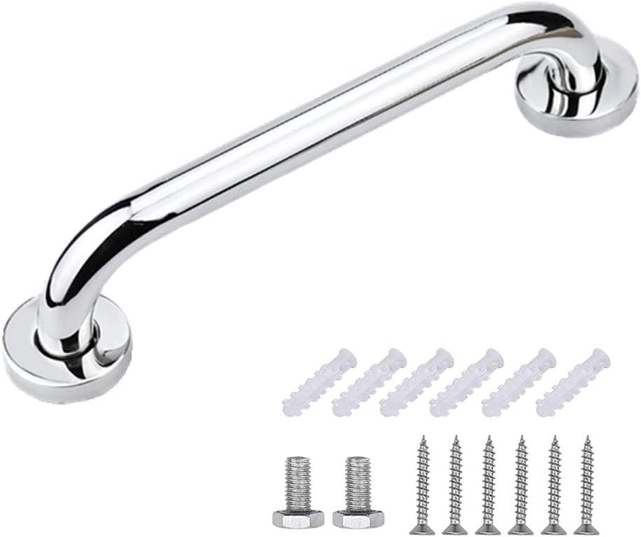 Bathroom Grab Bar Stainless Steel Bath Grab Safety Hand Rail Support Shower Toilet Aid for Disabled Elderly Children Mobility & Daily Living Aids 30CM