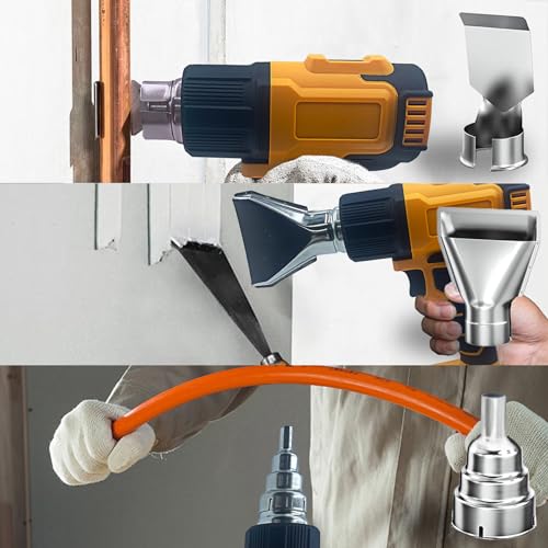 Byczone HEAT GUN For Dewalt 20V Battery, 1022℉ Fast Heating Soldering Hot Air Gun thumb #4