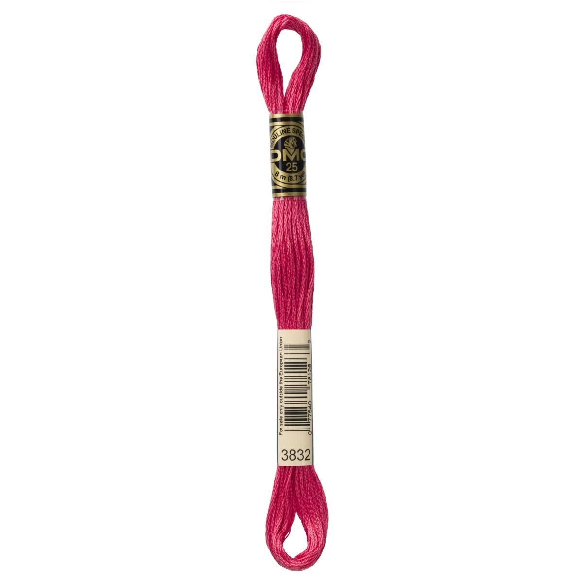 DMC Embroidery Floss Mouline Stranded Cotton Thread for Hand Embroidery and Sewing - Colour No: 3832-4 x 8m Skeins โ image 1