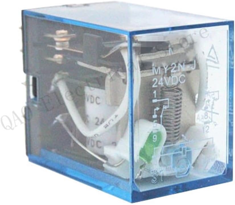 10PCS MY2P HH52P MY2NJ Relay Coil General Mini Electromagnetic Switch with LED DC 12V 24V 36V 48V 110V 220V(DC 220V)