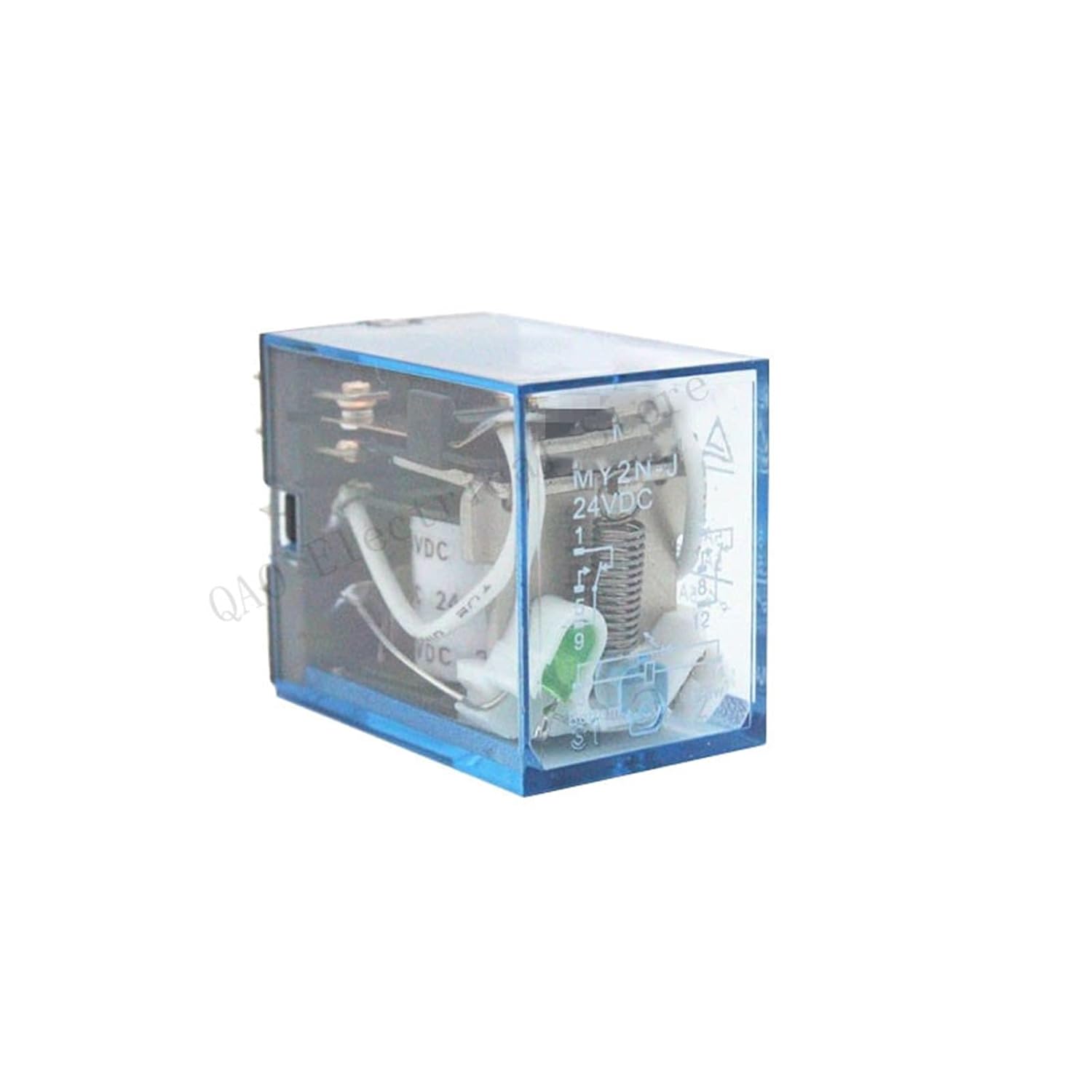 5PCS MY2P HH52P MY2NJ Relay Coil General Mini Electromagnetic Switch with LED DC 12V 24V 36V 48V 110V 220V