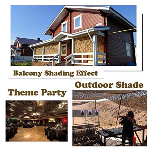 Tarnnetz Bundeswehr Braun Camouflage Netz Camo Netz Markisen für Camping verstecken Jagd Tarnzelt Tarnung Sonnenschirm… – Bild 8