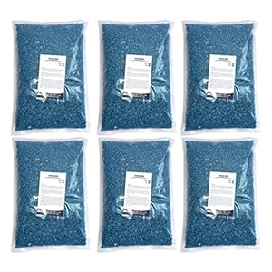 6 Pieces Hard Wax Bean Full Body Hair Removal Depilatory Wax Beads 500g – Painless Waxing for Women & Men – Intimate, Legs, Arms, Face, Bikini – Chamomile Formula – Salon Quality