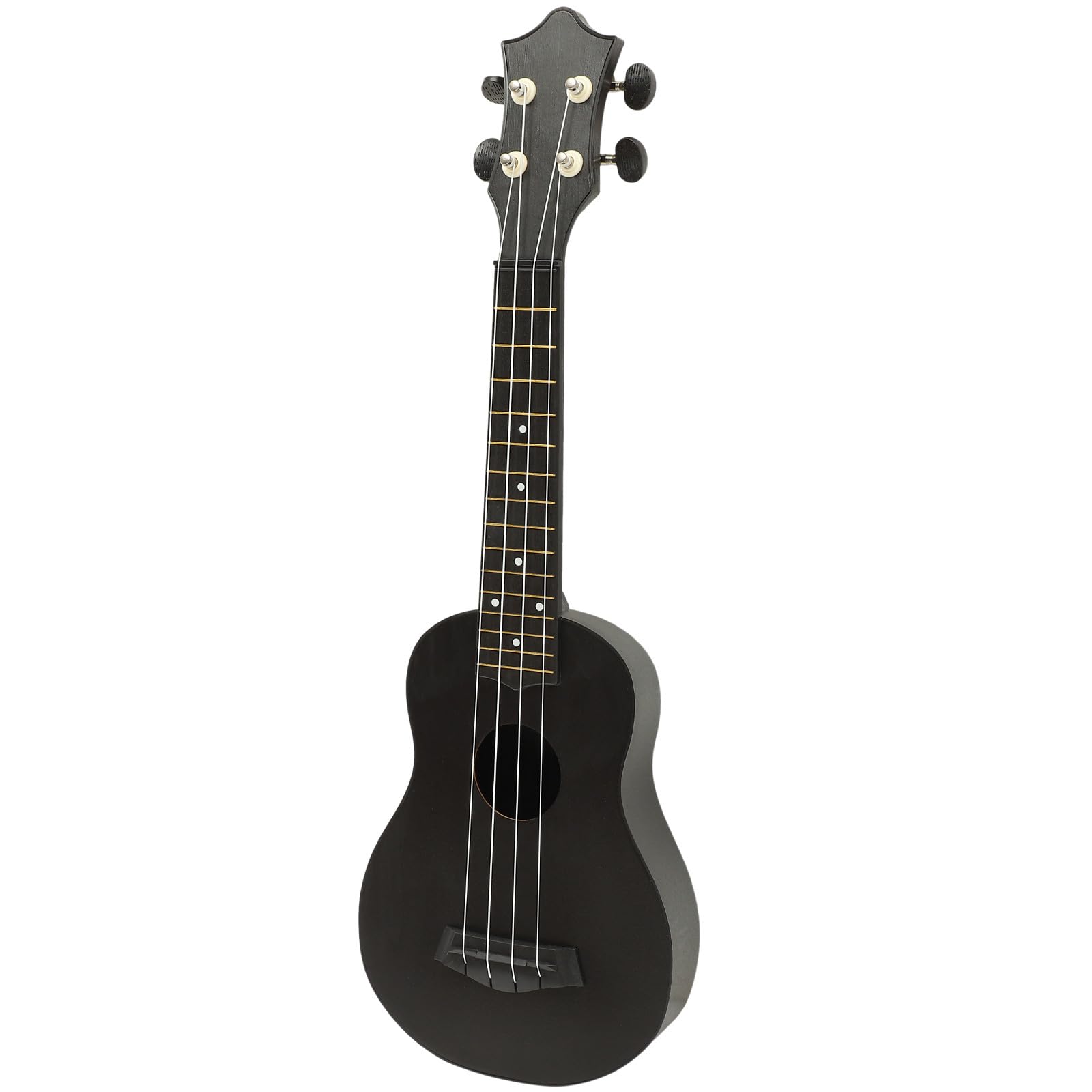 Ukelele para Principiantes Niños Guitarra Acústica de Madera Soprano 21 Pulgadas Instrumento Musical Fácil de Tocar y Resistente Desarrollo Infantil Color Aleatorio
