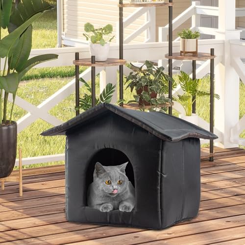 Abri pour chat extérieur résistant au froid et condo chiot