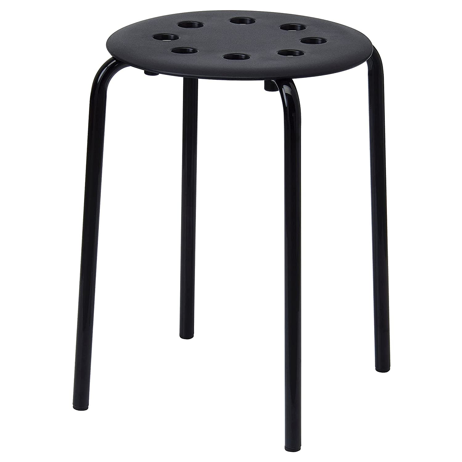 Marius Durable Stool- 45 cm - by STOCKLAND (Black 45 CM) (Black 45 CM)