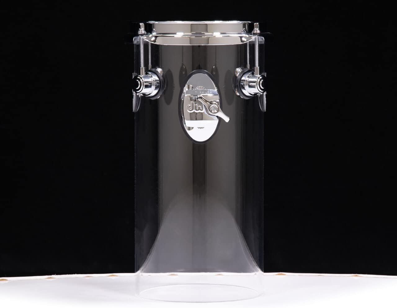 DW Design Rata Tom 6x12 w/TB12 - Clear Acrylic