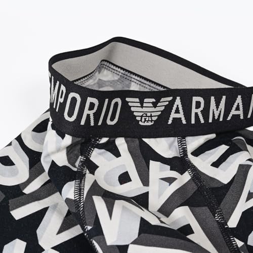 Emporio Armani Mens All Over Letter Trunk4