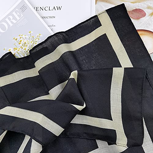 FINIZO Women's Scarves Lady Light Soft Fashion Solid Scarf Wrap Shawl for All Season4