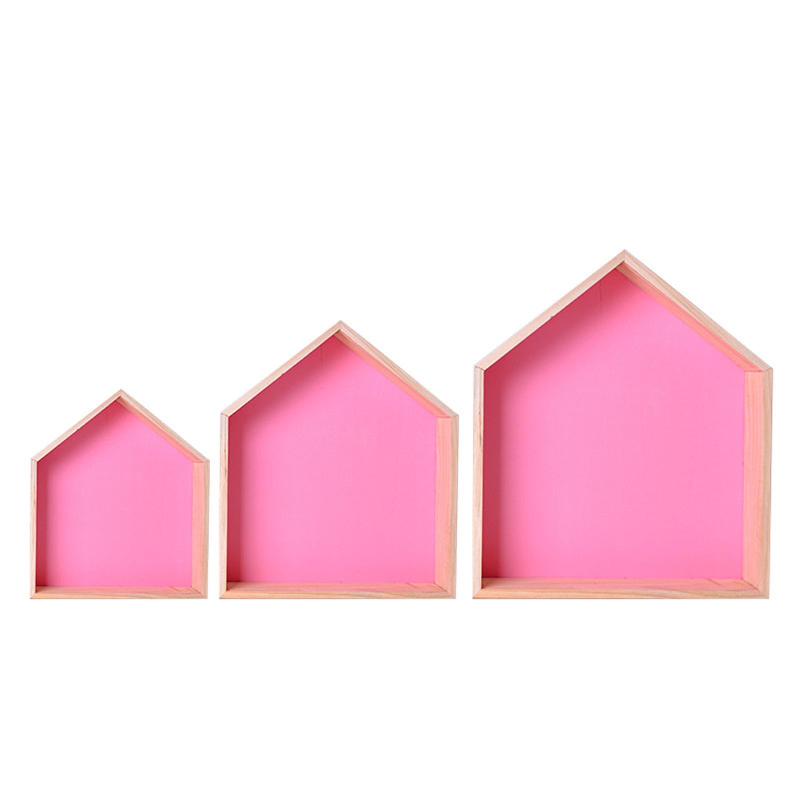 Étagère flottante murale bois en maisonnette : le cadeau déco idéal pour enfant