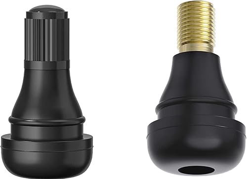 Miniatura 5 de Válvula de neumático sin cámara TR412 de repuesto compatible con llantas de ATV, cortacésped, llantas de barco, remolque, ruedas