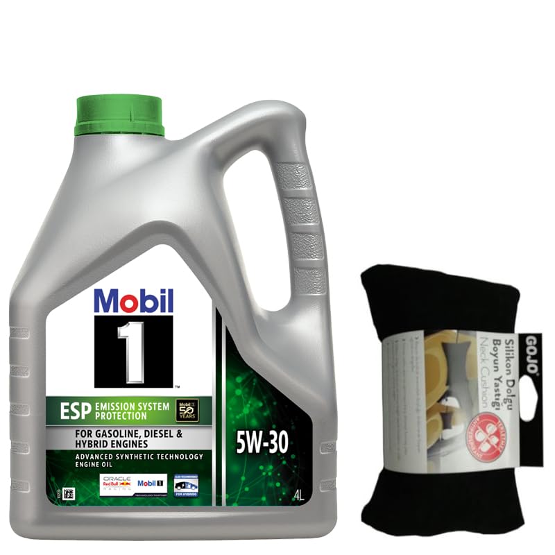 Mobil 1 Esp 5W30 Motor Yağı 4 L + Gojo Seyahat Boyun Yastığı