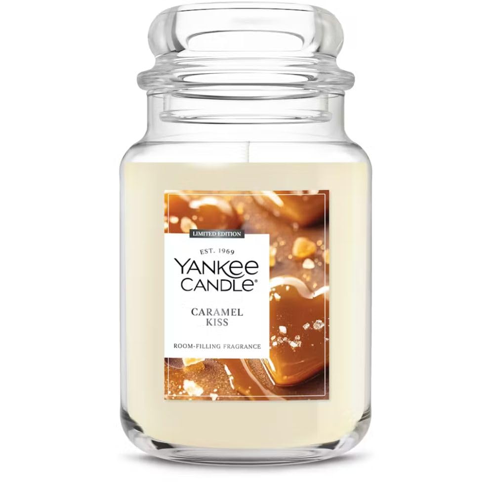 Yankee Candle® Caramel Kiss Großes Glas 623g