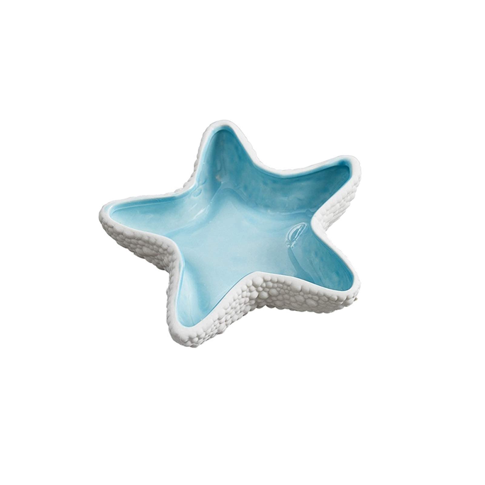 Cendrier en porcelaine blanche créativité pentagonale design haut de gamme