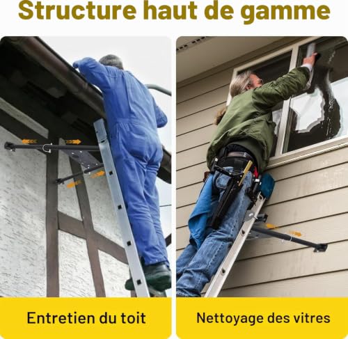 Stabilisateur d'échelle pour l'entretien sécurisé de votre toit et de la façade - 4