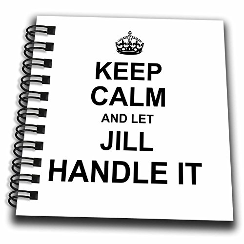 Mini bloc-notes Keep Calm Jill poignée it 3drose carnet de notes