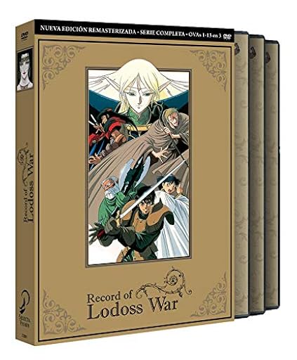 Record of Lodoss War. Episodios 1 a 13 (serie completa) | Ya disponible en tu tienda friki favorita! En mundofriki.es!