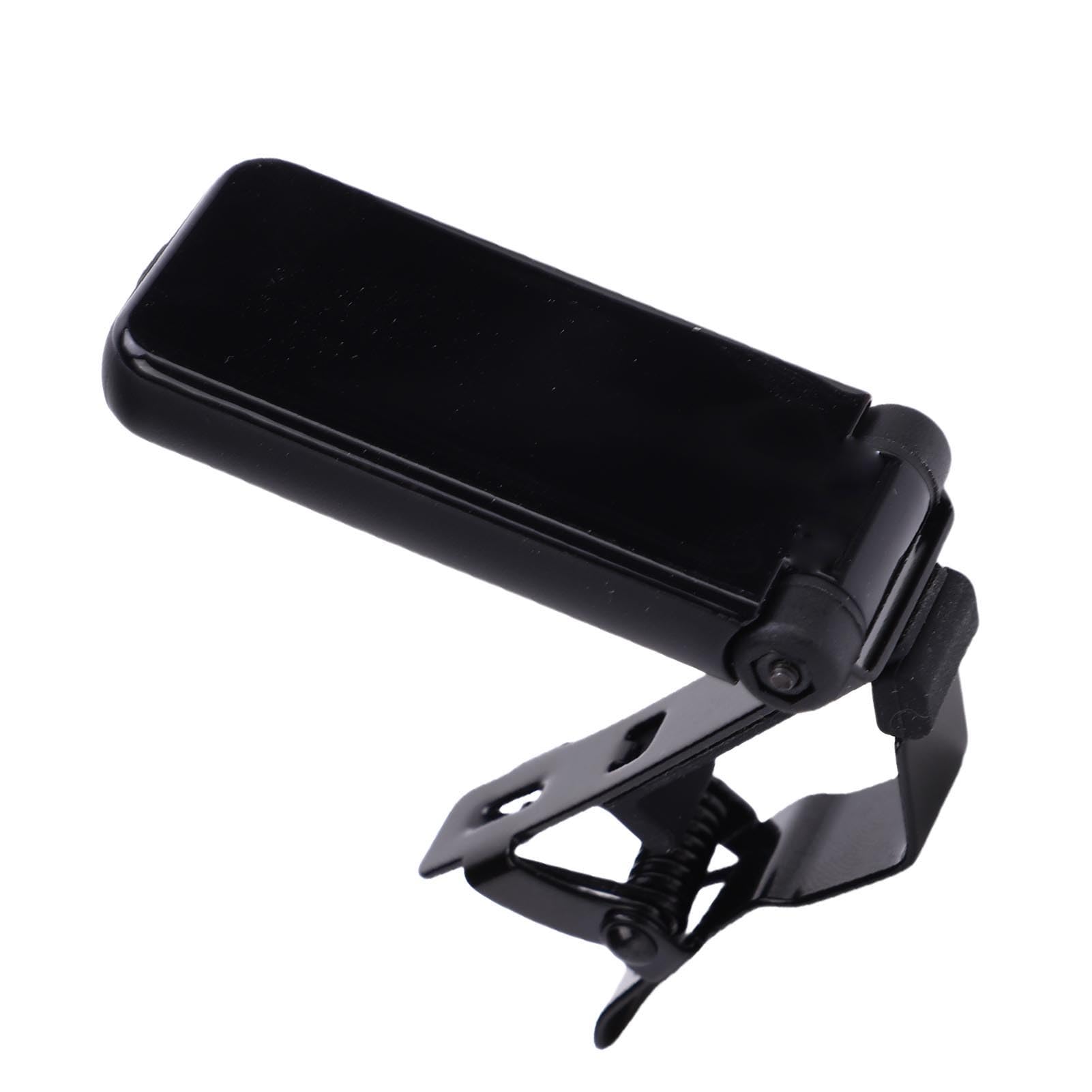 VGEBY Accordatore Cromatico con Clamp e Display LED, Piccolo e Portatile, Rotazione 360° per Chitarra Elettrica, Acustica, Basso e Violino