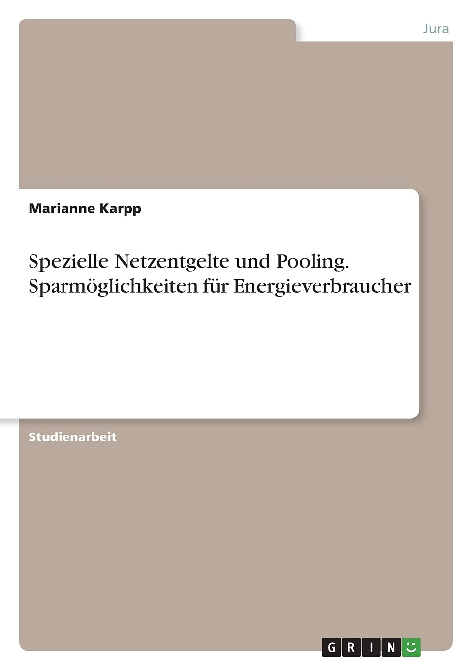 Spezielle Netzentgelte und Pooling. Sparmglichkeiten fr Energieverbraucher