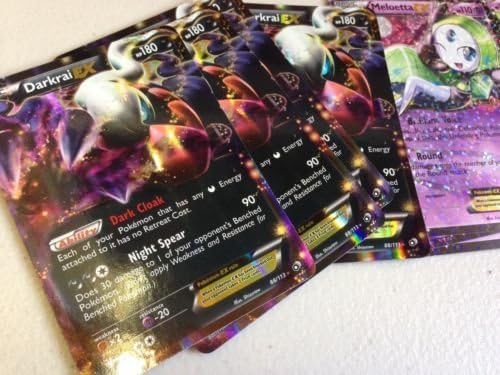 Miniatura 6 de Pokemon TCG 50 cartas LOTE raro, común, UNC, Holo y garantizado EX o arte completo.
