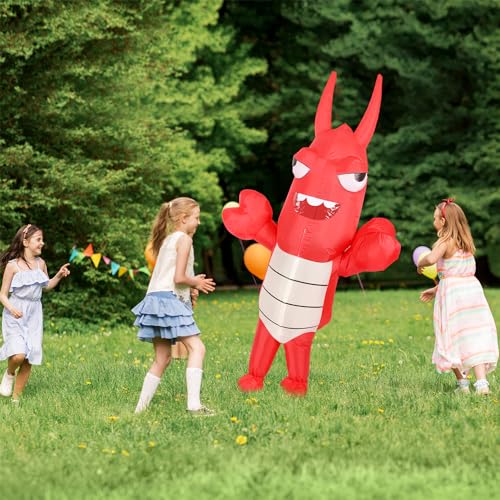 Disfraz Inflable de Langosta para Niños miniatura 6