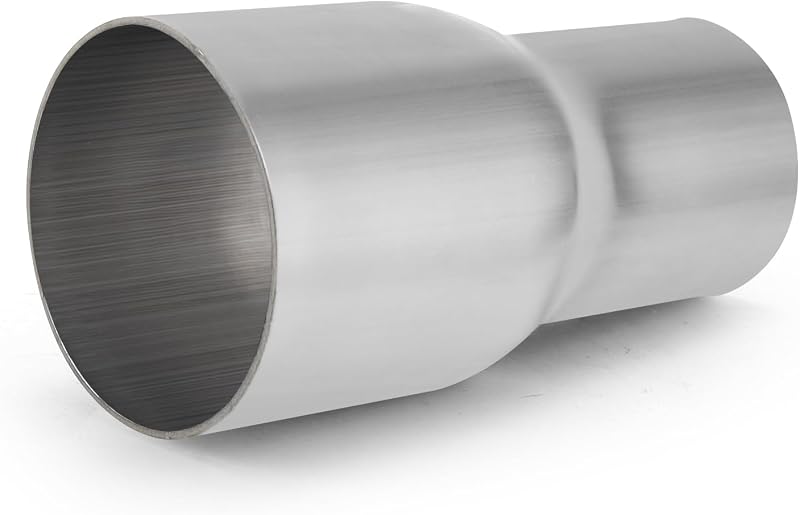 Adaptador redutor para tubo de escapamento A-KARCK em aço inoxidável de 1,5" para 2" – 1 unidade