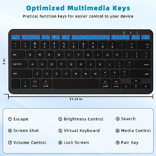 Qulose Bluetooth Keyboard の商品画像 2