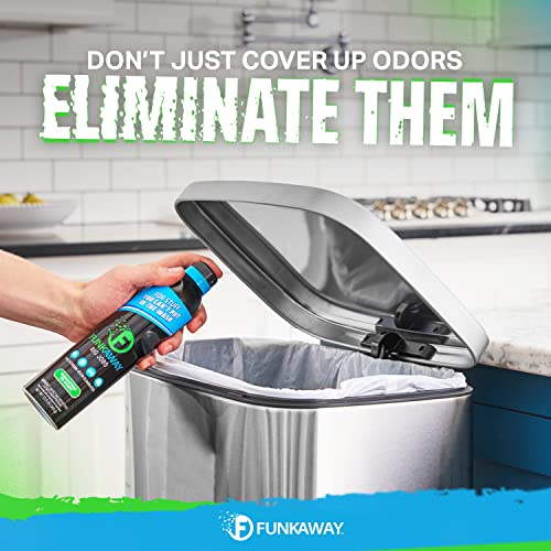 Funkaway Big Jobs Aerosol Spray, 13.5 Oz, 3 Pack, Extreme Odor Eliminator Spray, Ideal For Shoe Smells, Pet Odors And Large Stuff That Won't Fit In The Wash; Attacks Musty Odors At The Source #TOP1