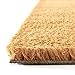 KARAT Fußmatte für Außen und Innen, 60x90 cm Natur XXL-Höhe 24mm, extra Dicke Türmate aus Kokos, Schmutzfangmatte, Kokosmatte mit Rutschfester Rückseite für Haustür, Eingang