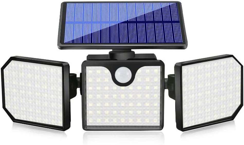 Aolyty Solar Motion Sensor Lights, IP65 Waterproof Solar
