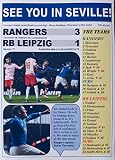 Rangers FC 2021 Scottish Premiership champions - 2 x souvenir prints