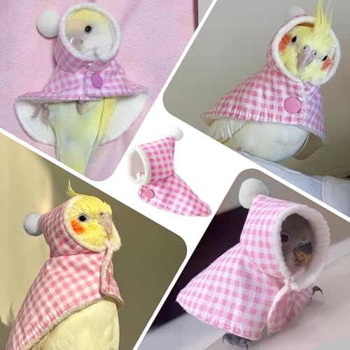 Linda fantasia de pássaro, capa de papagaio cosplay, acessório para fotos, roupas de pássaro para pe