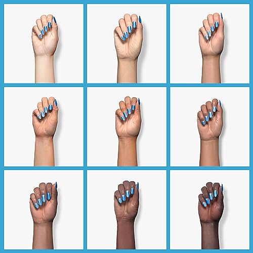 Image of ILNP Blueprint - Electric Blue Ultra Metallic Bright Nail Polish