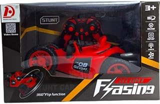 سيارة سباق دوارة 360 درجة بجهاز تحكم عن بعد بتصميم فريد للأطفال