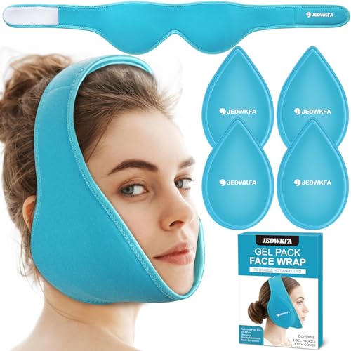 JEDWKFA Kühlpads Weisheitszähne, 4 Stück Kühlpads Gel, Weisheitszahn Kühlkompresse, Wiederverwendbare, Kalt Warm Kompressen Kühakku, für Zahnextraktion, Kiefergelenk-Schmerzen, Blau JEDWKFA Kühlpads Weisheitszähne, 4 Stück Kühlpads Gel, Weisheitszahn Kühlkompresse, Wiederverwendbare, Kalt Warm Kompressen Kühakku, für Zahnextraktion, Kiefergelenk-Schmerzen, Blau