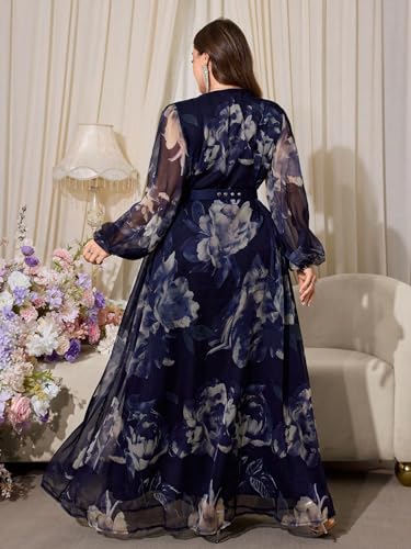 Image of TOLEEN Women's Plus Size Sequin Dress Luxurious Style Formal Cocktail Evening Party Maxi Dresses