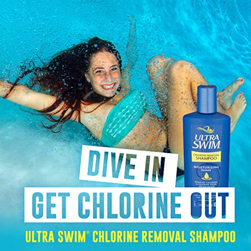 UltraSwim Chlorine Removal Shampoo. Moisturising Formula. Removes Chlorine and Chlorine Odour With Just One Use, Can Be Used After Every Swim. 207 Millilitres - Image 6